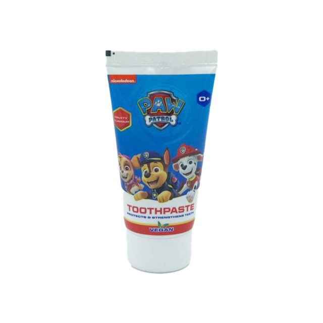 Nickelodeon Paw Patrol Kids Toothpaste 50ml (Παιδική Οδοντόκρεμα με Γεύση Φρούτων για 0+ Ετών)