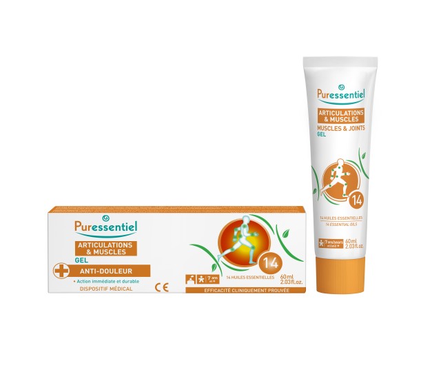 Puressentiel Muscles & Joints Gel 60ml (Τζελ για Πόνο σε Μύες & Αρθρώσεις)