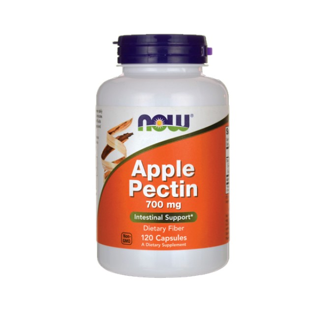 Now Foods Apple Pectin 700mg 120Vcaps (Πηκτίνη Μήλου)