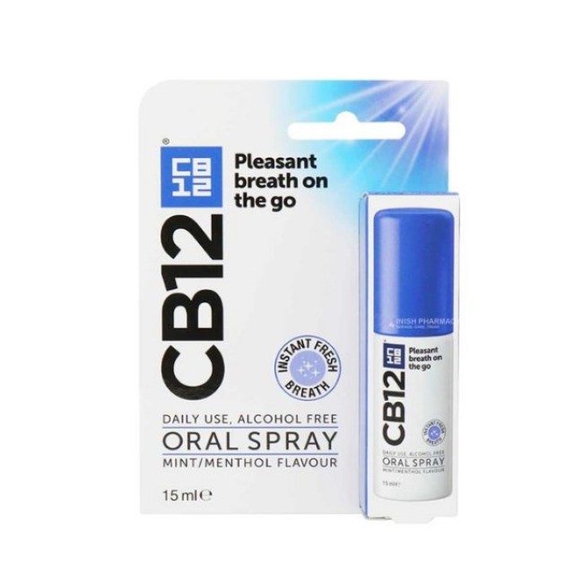 CB12 Spray 15ml (Στοματικό Σπρέι για Δροσερή Αναπνοή)