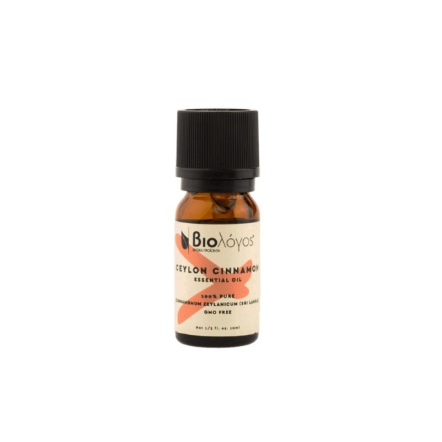 Biologos Essential Oil Cinnamon 10ml (Αιθέριο Έλαιο Κανέλα)