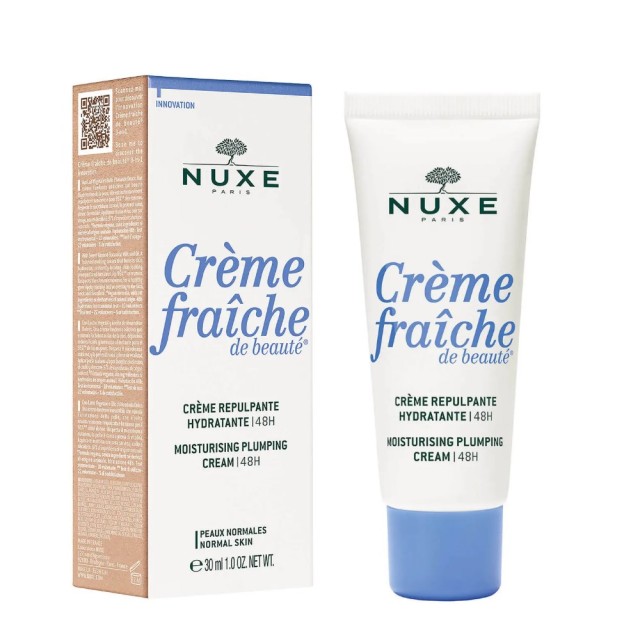 Nuxe Creme Fraiche de Beaute Moisturising Plumping Cream 30ml (48ωρη Ενυδατική Κρέμα Προσώπου Επαναπ