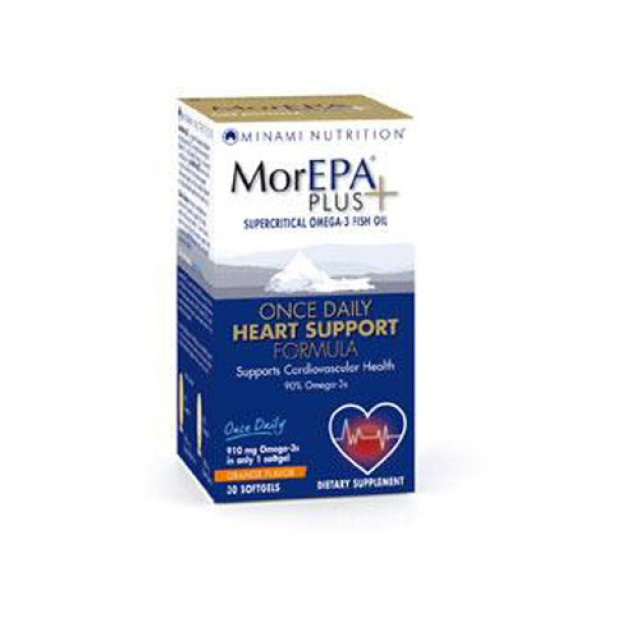 Minami MorEPA Plus 30caps (Συμπυκνωμένο Ωμέγα-3) 