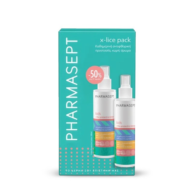 Pharmasept SET Kids X-Lice Protective Lotion 2x100ml