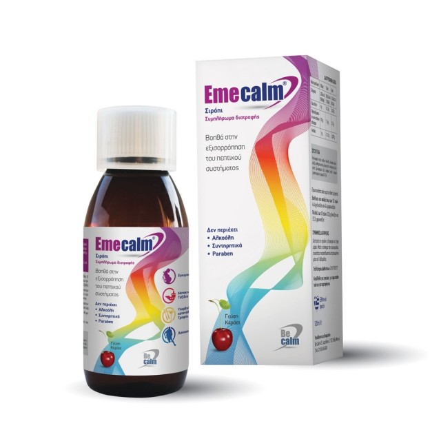 Emecalm Σιρόπι 120ml (Ναυτία, Ζάλη, Ιώσεις)