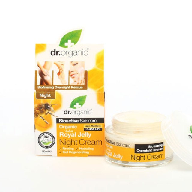 Dr.Organic Royal Jelly Night Cream 50ml (Κρέμα Νύχτας)