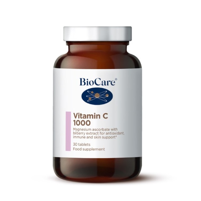 BioCare Vitamin C 1000mg 30tabs (Συμπλήρωμα Διατροφής με Βιταμίνη C για την Ενίσχυση του Ανοσοποιητικού Συστήματος)
