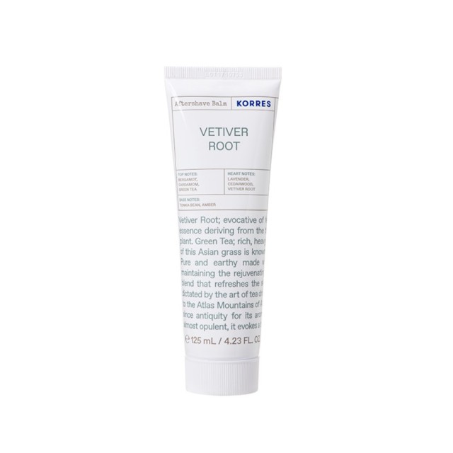 Korres Vetiver Root Aftershave Balm 125ml (Γαλάκτωμα για Μετά το Ξύρισμα)