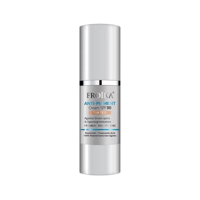 Froika Anti Pigment Cream SPF30 Tinted 30ml (Κρέμα Προσώπου για Πανάδες & Δυσχρωμίες με SPF30 και Χρ