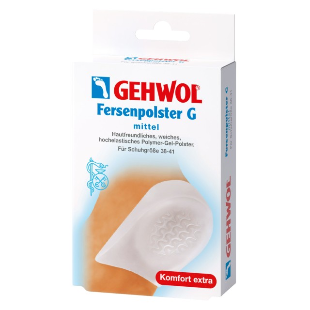 Gehwol Heel Cushion Medium 1ζευγάρι (Υποπτέρνιο Μαξιλαράκι Τύπου G Μεσαίο Νο38-41)