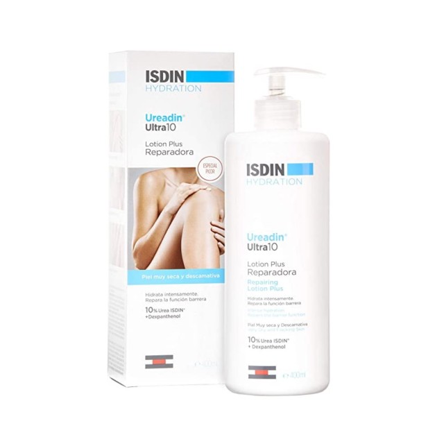 Isdin Ureadin Ultra10 Repairing Lotion Plus 400ml (Γαλάκτωμα Σώματος Βαθιάς Ενυδάτωσης για Πολύ Ξηρό