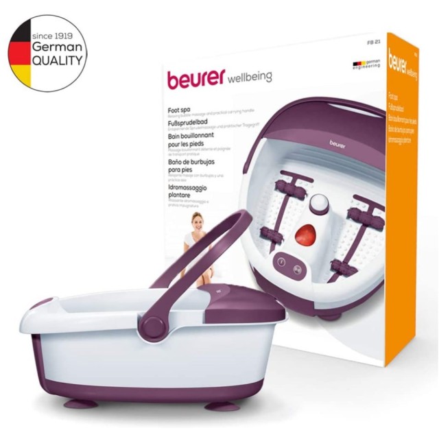 Beurer Bubble Foot Spa FB21 (Υδρομασάζ Ποδιών FB21)