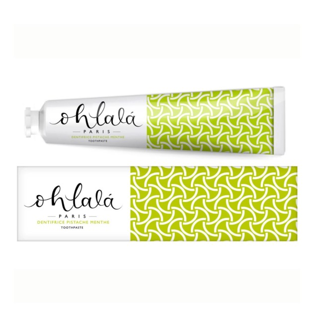 Ohlala Pistachio Mint Toothpaste 75ml (Οδοντόκρεμα με Γεύση Φυστίκι)