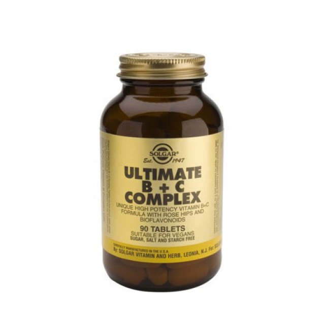 Solgar Ultimate B+C Complex 90tabs