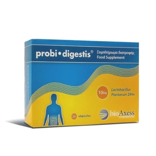 Probi Digestis 20caps (Συμπλήρωμα Διατροφής με Προβιοτικά για την Καλή Λειτουργία του Πεπτικού Συστήματος) 