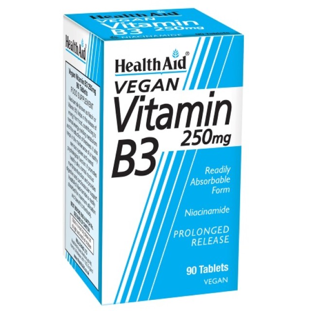 Health Aid Vitamin B3 250mg 90tabs (Χοληστερίνη)