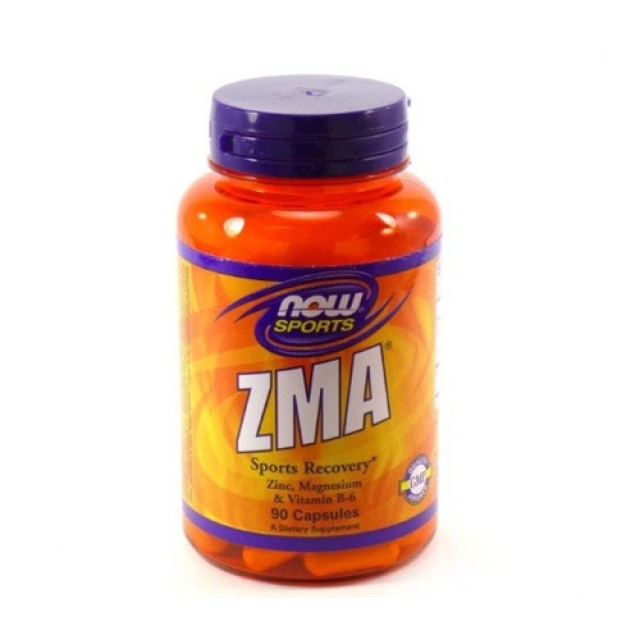 Now Foods Sports ZMA 800mg 90caps (Συμπλήρωμα Διατροφής για την Αύξηση της Φυσικής Τεστοστερόνης)
