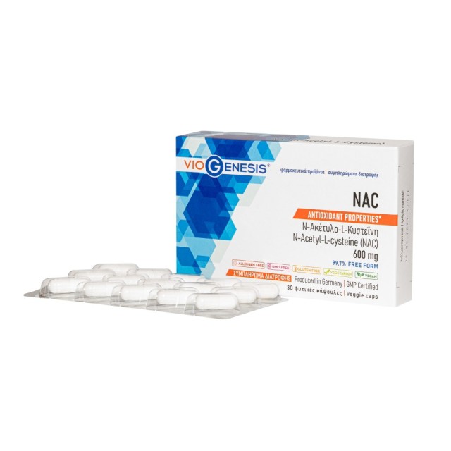 Viogenesis Nac N Acetyl L Cystein 30caps