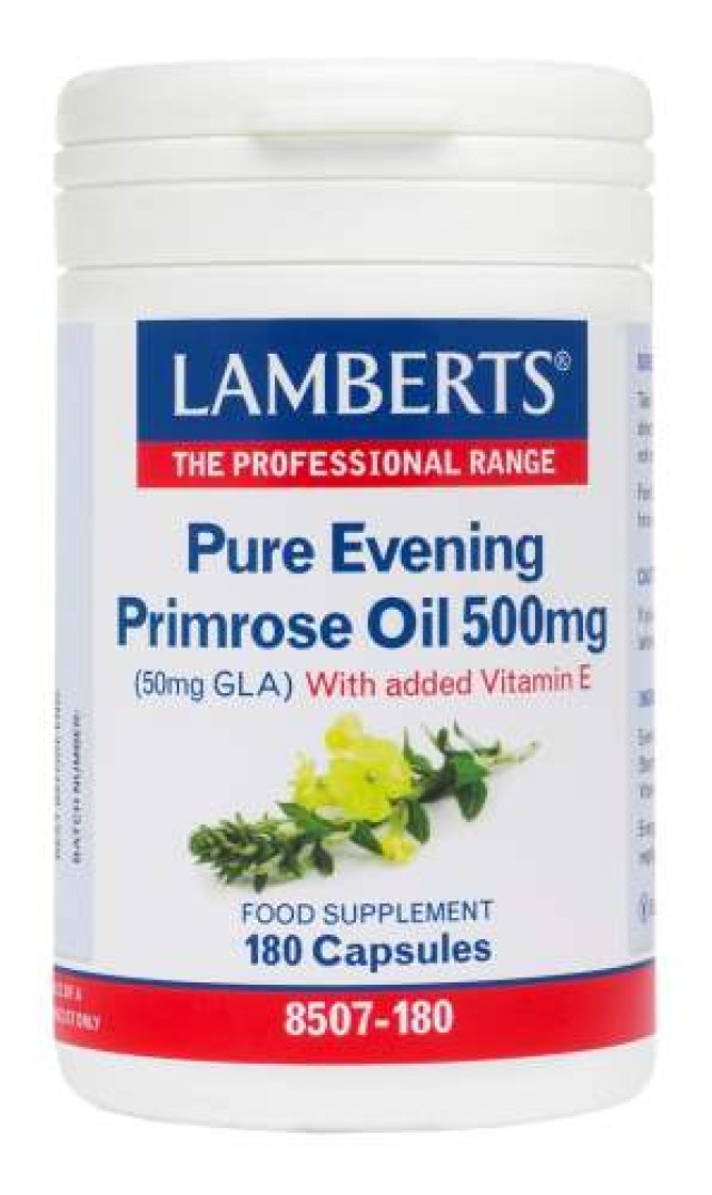 Lamberts Evening Primrose Oil 500mg 180cap (Λιπαρά οξέα)
