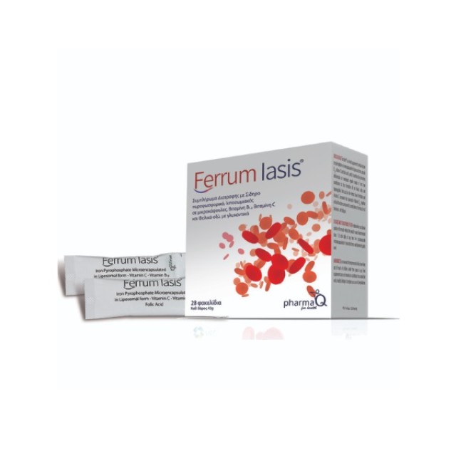 Ferrum Iasis 28φακελάκια (Συμπλήρωμα Διατροφής για την Έλλειψη Σιδήρου)