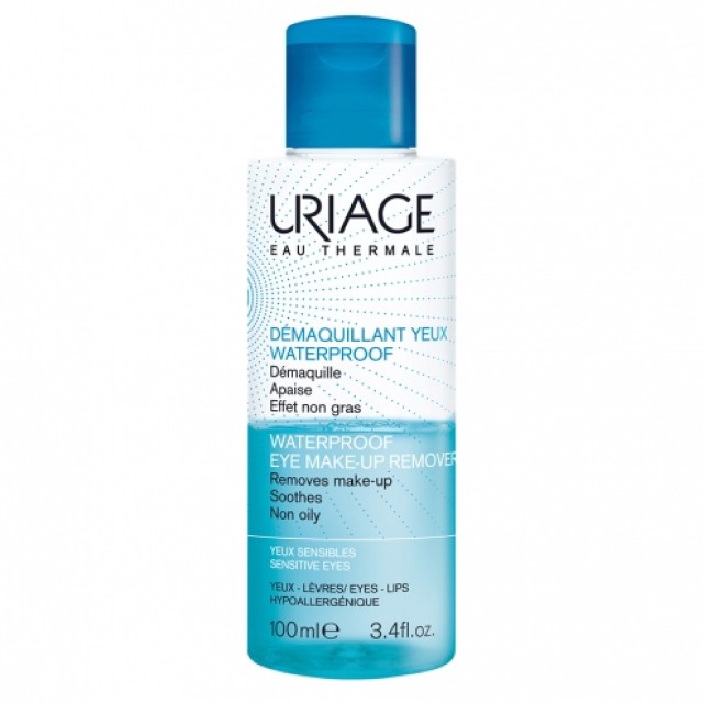 Uriage Démaquillant Yeux Waterproof 100ml (Αδιάβροχο Ντεμακιγιάζ Ματιών) 
