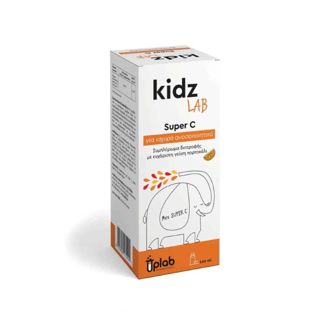 Uplab KidzLab Super C Syrup 120ml