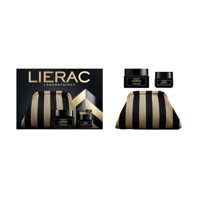 Lierac Xmas SET Premium Anti-Aging Silky Cream (ΣΕΤ με Αντιγηραντική Κρέμα Προσώπου Ελαφριάς Υφής & ΔΩΡΟ Αντιγηραντική Κρέμα Ματιών)