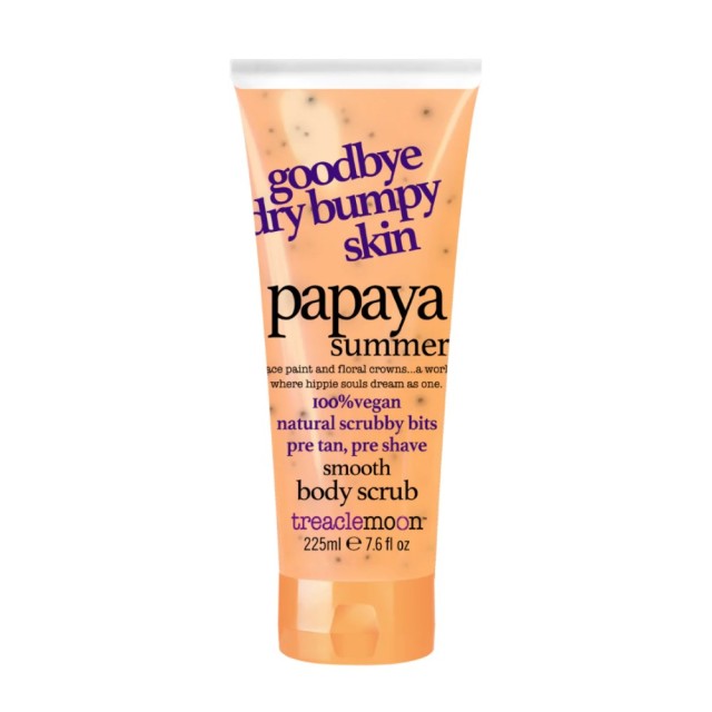 Treaclemoon Papaya Summer Bοdy Scrub 225ml (Απολεπιστικό Σώματος με Άρωμα Παπάγια)