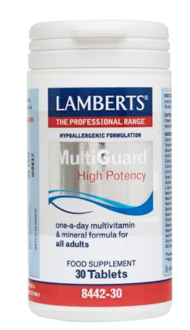 Lamberts Multi Guard High Strength One-a-Day 30tabs (Πολυβιταμινούχο Συμπλήρωμα Διατροφής)