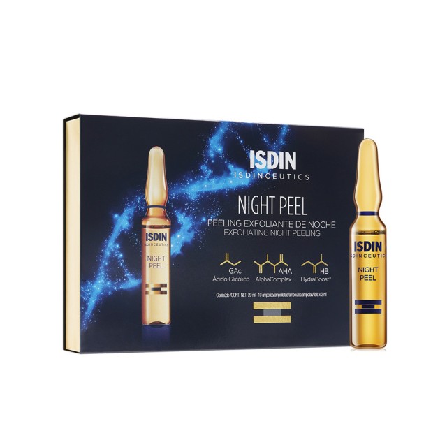 Isdin Night Peel 10 ampoules x 2ml