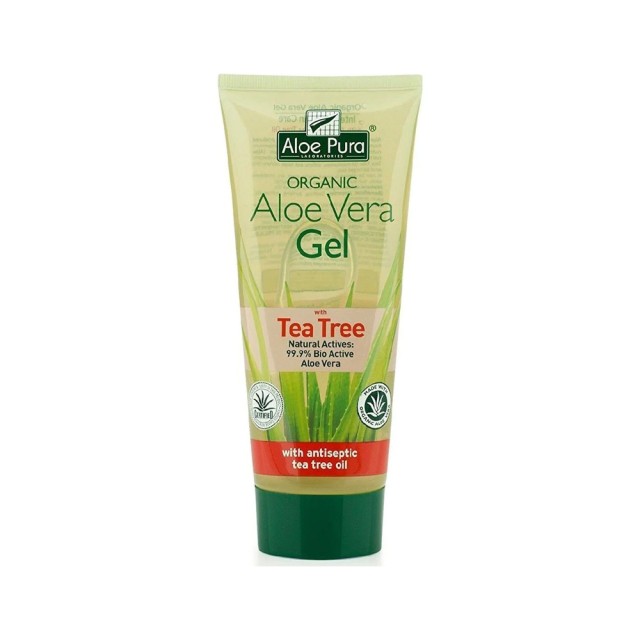 Optima Aloe Vera Gel Tea Tree 200ml (Βιοενεργό Τζελ Αλόης)