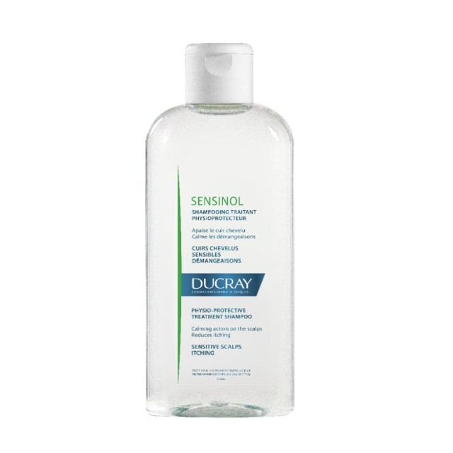 Ducray Sensinol Physio-Protective Treatment Shampoo 400ml (Φυσιοπροστατευτικό Σαμπουάν Αγωγής για το Ευαίσθητο Τριχωτό με Αίσθημα Κνησμού)