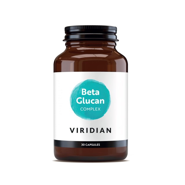 Viridian Beta Glucan Complex 30caps (Συμπλήρωμα Διατροφής για τη Φυσιολογική Λειτουργία του Ανοσοποιητικού Συστήματος)