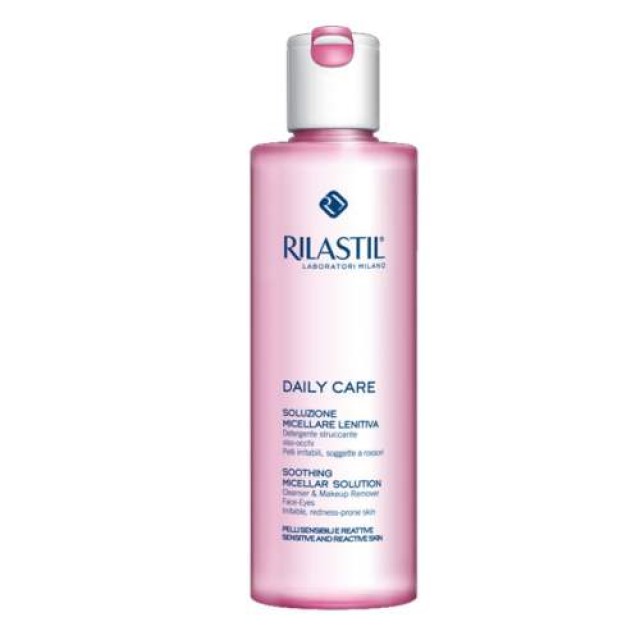 Rilastil Daily Care Micellar Soothing Solution 250ml (Καθαριστικό Προσώπου Καθημερινής Χρήσης Για Πολύ Ευαίσθητες Επιδερμίδες)