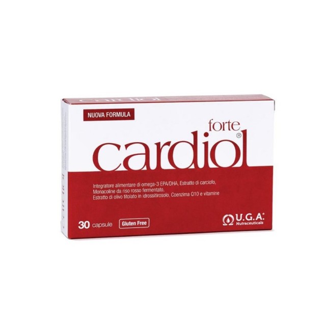 Uga Cardiol Forte 30caps (Συμπλήρωμα Διατροφής με Ω3 για τη Φυσιολογική Λειτουργία της Καρδιάς)