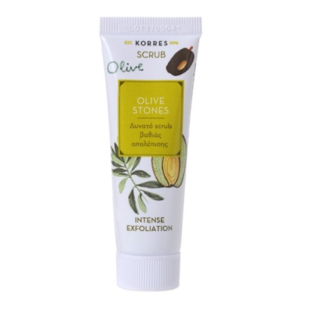 Korres Olive Stones για Βαθύ Καθαρισμό 18ml (Δυνατό Scrub Βαθιάς Απολέπισης Προσώπου) 