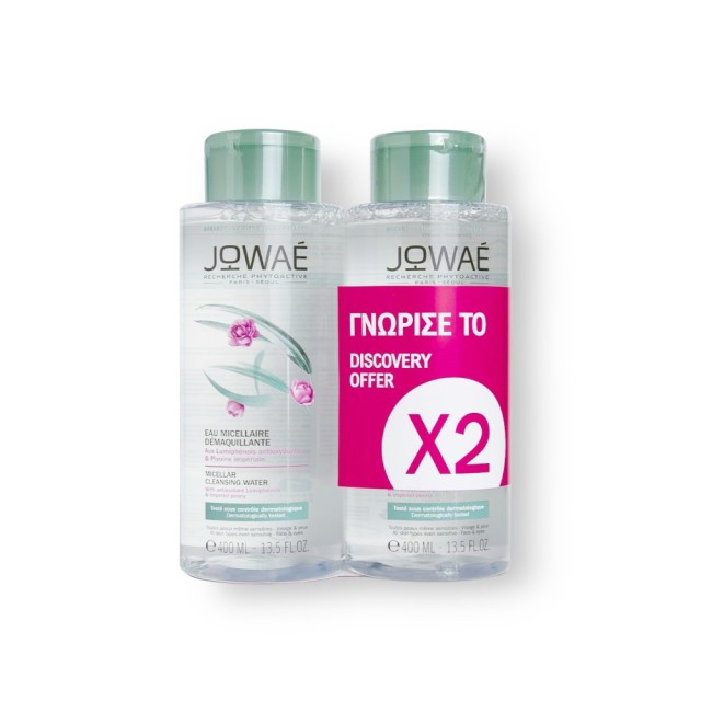 Jowae Micellar Cleansing Water 2x400ml (Νερό Καθαρισμού & Ντεμακιγιάζ Προσώπου)