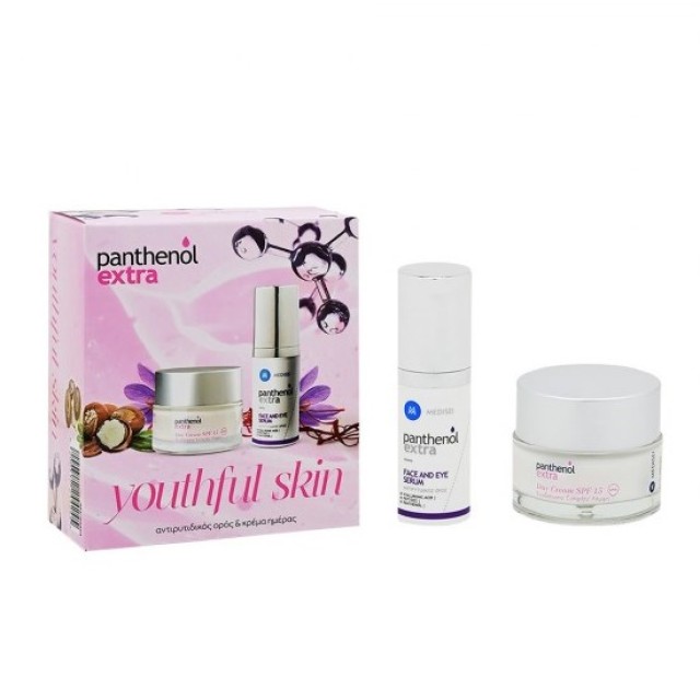 Panthenol Extra SET Youthful Skin Hydration (ΣΕΤ με Ενυδατική Κρέμα Ημέρας & Αντιρυτιδικό Ορό)