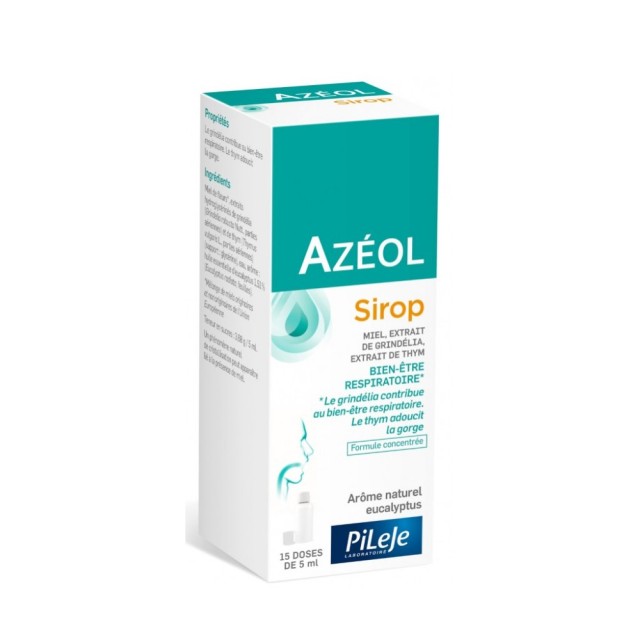 Pileje Azeol Syrup 75ml (Σιρόπι για τον Παραγωγικό Βήχα)