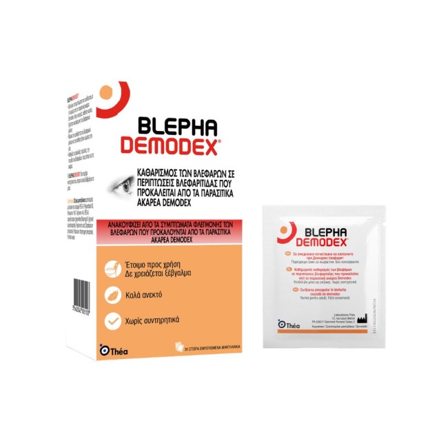 Thea Blephademodex Eye Wipes 30pcs