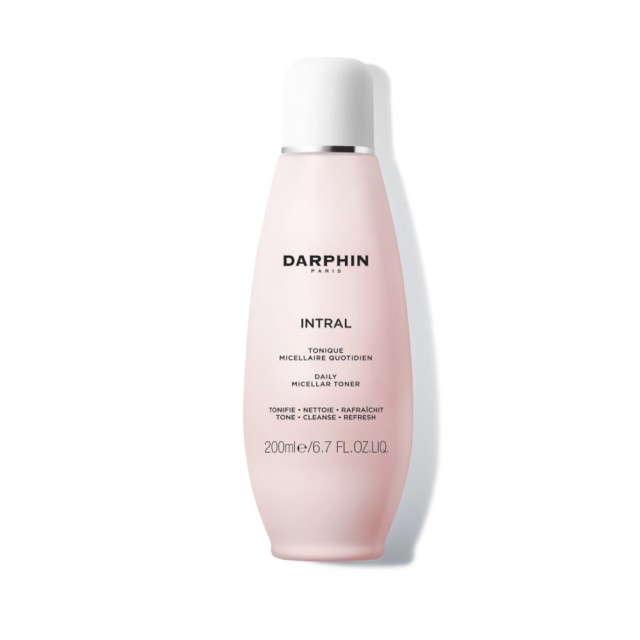 Darphin Intral Daily Micellar Toner 200ml (2 σε 1 Νερό Καθαρισμού & Τονωτική Λοσιόν για Πρόσωπο & Μά