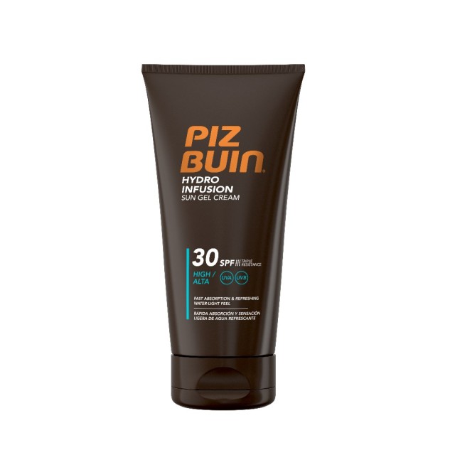 Piz Buin Hydro Infusion Sun Gel Cream SPF30 150ml (Αντηλιακό Σώματος με Υψηλή Προστασία)