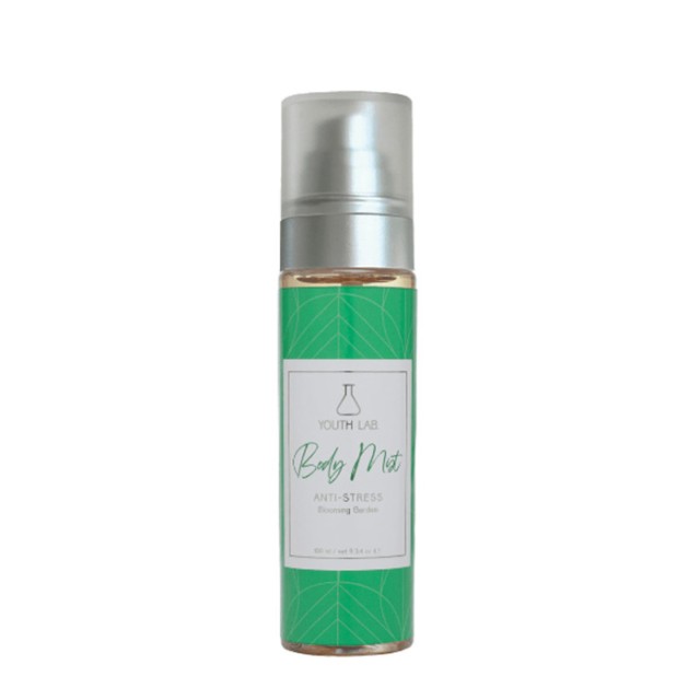 YOUTH LAB Anti-Stress Body Mist Blooming Garden 100ml (Αρωματικό Mist Σώματος & Μαλλιών με Φυτο-Ενδροφίνες Κατά του Στρες)