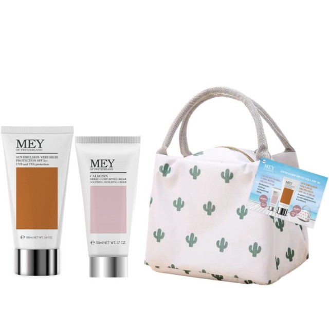 Mey SET Sun Emulsion Very High Protection SPF50+ 100ml & ΔΩΡΟ Calmosin Cream Dermo-Comforting Treatment 50ml (ΣΕΤ με Αντηλιακό Γαλάκτωμα Προσώπου & Σώματος & ΔΩΡΟ Δερμοκαταπραϋντική Κρέμα)