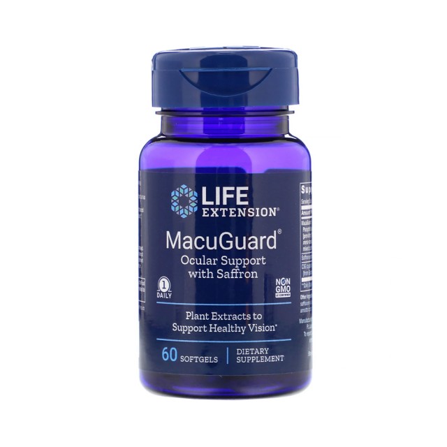 Life Extension MacuGuard Ocular Support 60 softgels