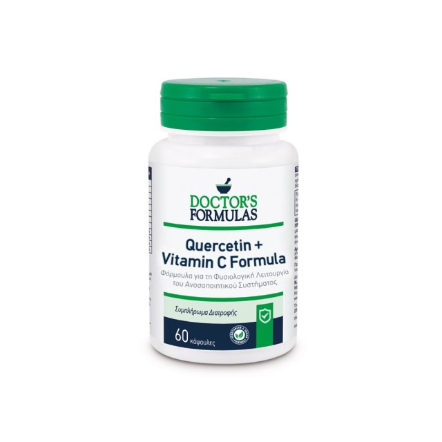 Doctors Formulas Quercetin & Vitamin C 60caps (Συμπλήρωμα Διατροφής με Κερσετίνη & Βιταμίνη C)