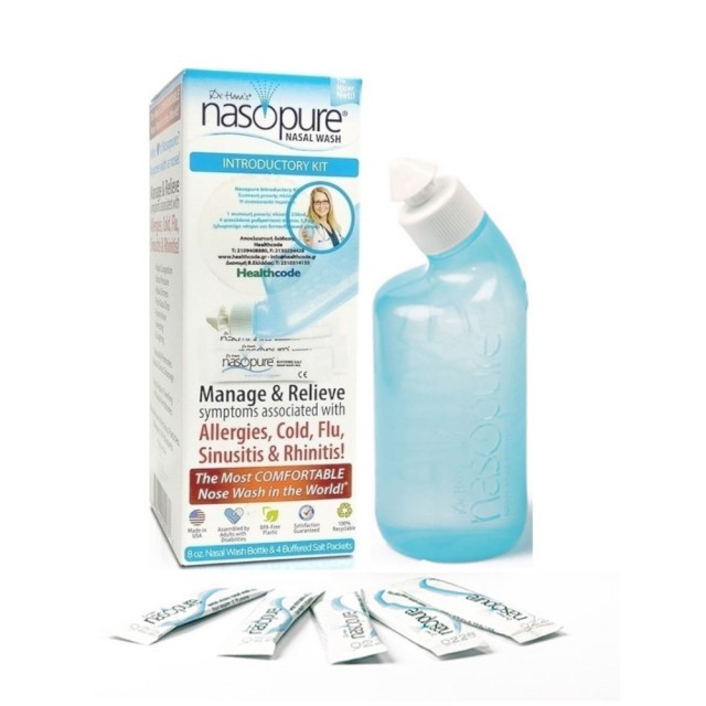 Nasopure Nasal Wash System Introductory Kit (Συσκευή Ρινικής Πλύσης)