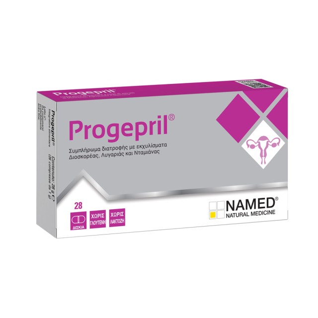 Named Natural Medicine Progepril 28tabs (Συμπλήρωμα Διατροφής για την Αντιμετώπιση των Διαταραχών του Εμμηνορροϊκού Κύκλου)