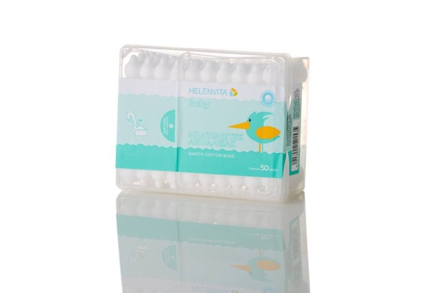 Helenvita Baby Cotton Buds 50 pcs