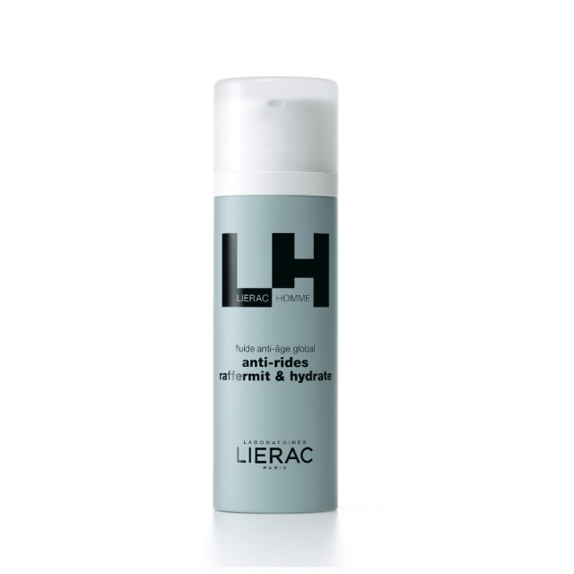 Lierac Homme Global Anti-Aging Fluid 50ml (Ανδρική Αντιγηραντική Κρέμα Προσώπου με Λεπτόρρευστη Υφή)